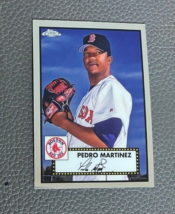 2021 Topps Chrome Platinum Anniversary #495 Pedro Martinez – Boston Red Sox