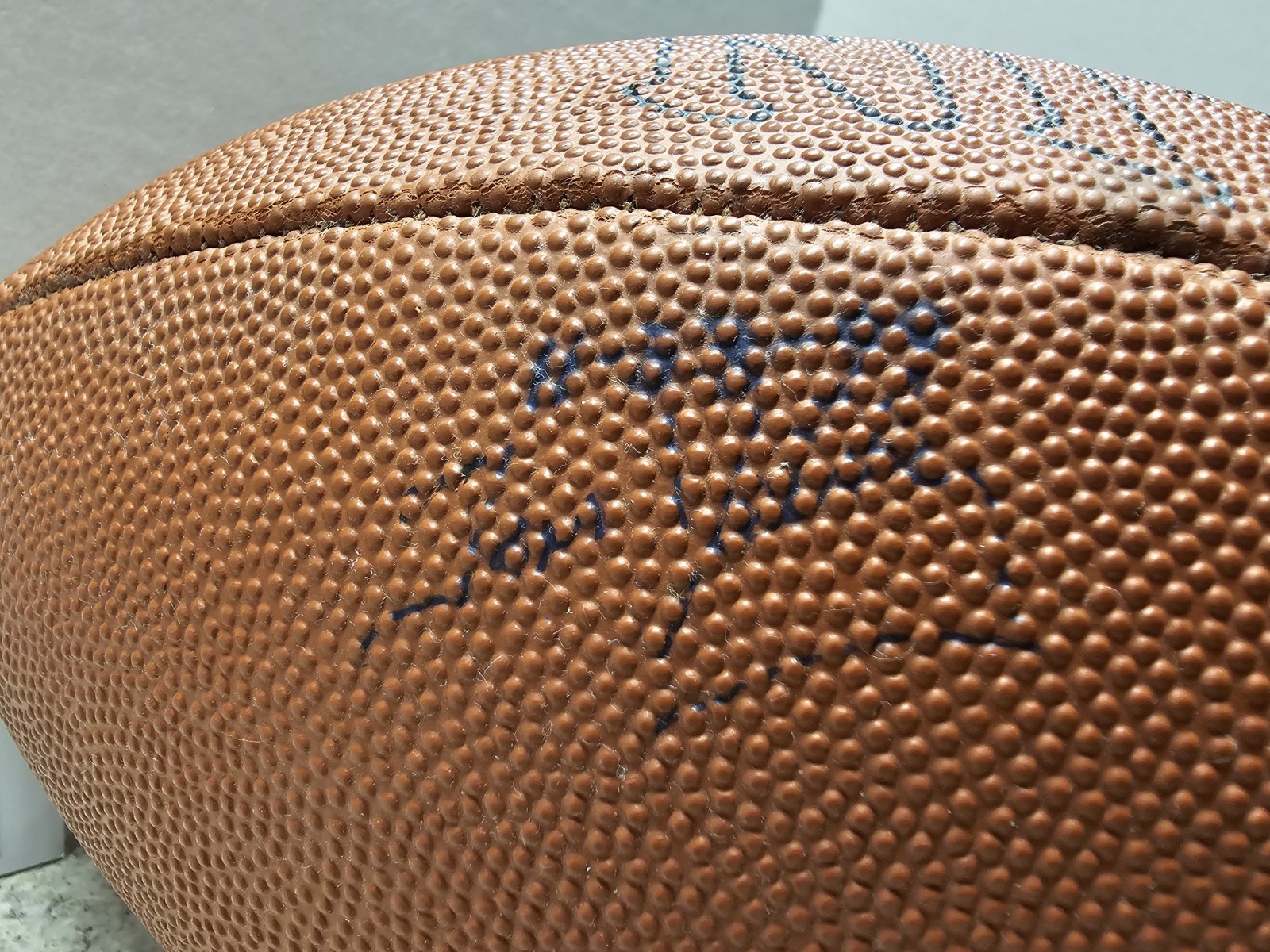 Autographed Football Unknown CFL Player From 1972-1975 No COA