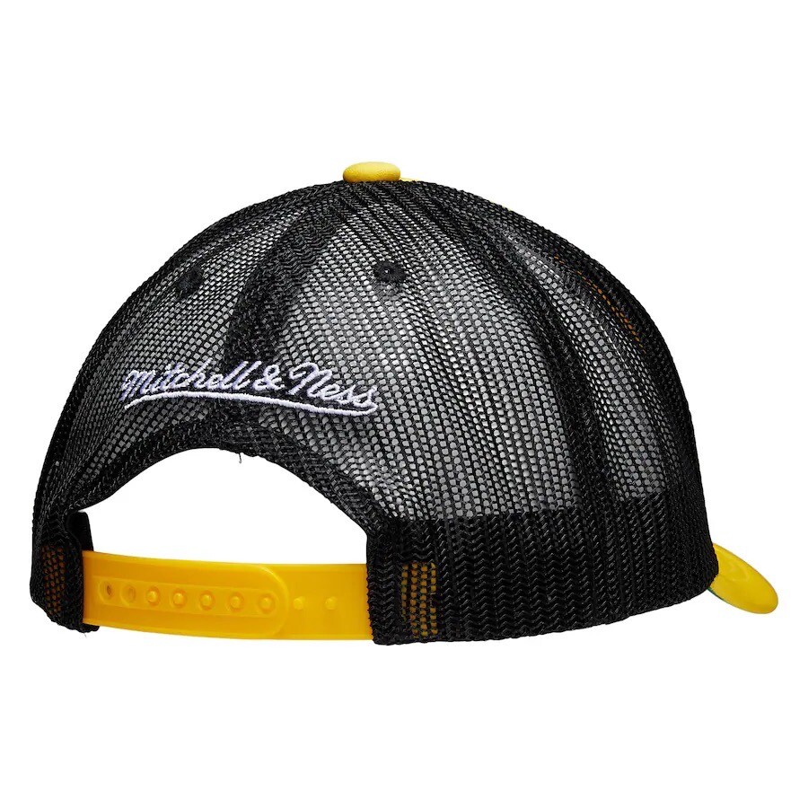Mitchell & Ness Los Angeles Lakers 2002 NBA Champions Trucker Hat Cap