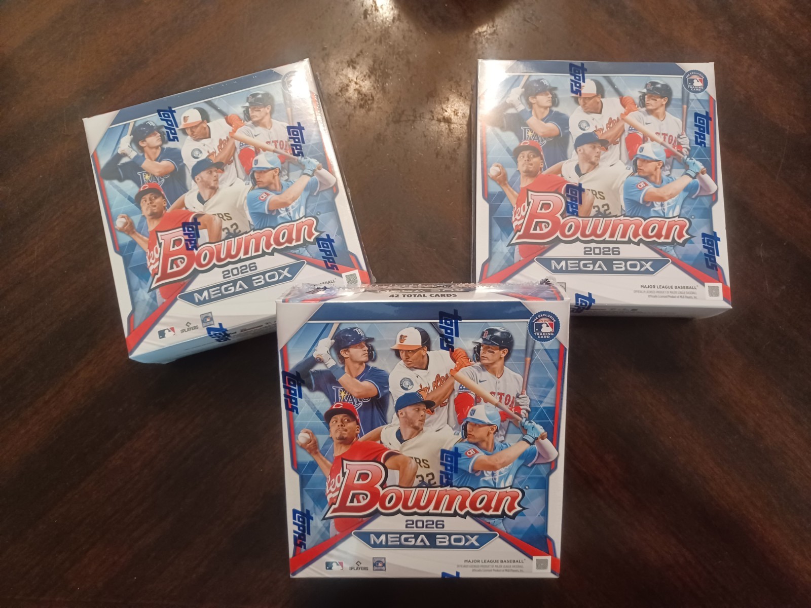 2026 Bowman Baseball MegaBox Brand New Factory Sealed. One Box.The Search Is On
