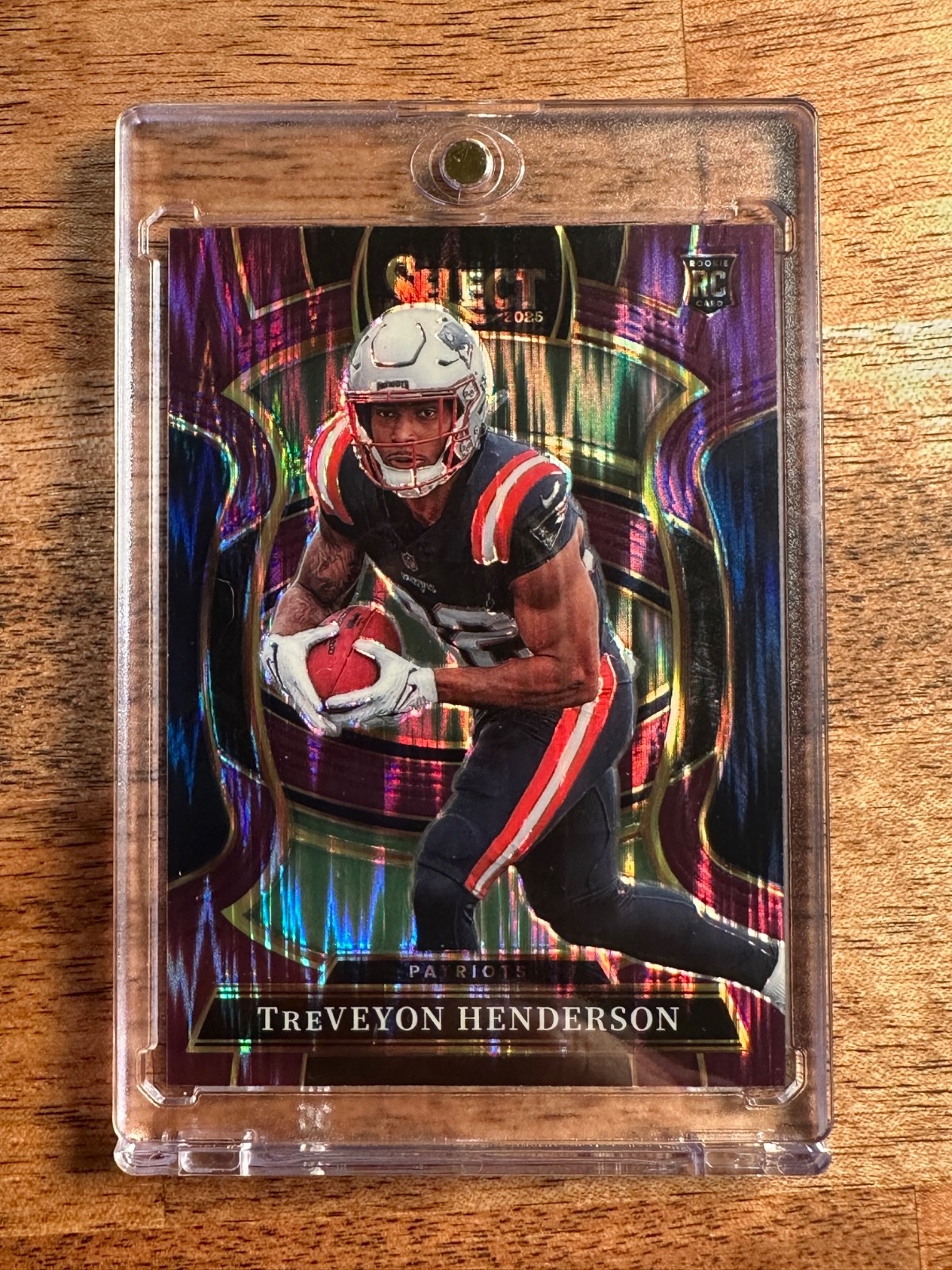 2025 Panini Select TreVeyon Henderson #78 Purple Shock Prizm /699 (RC)