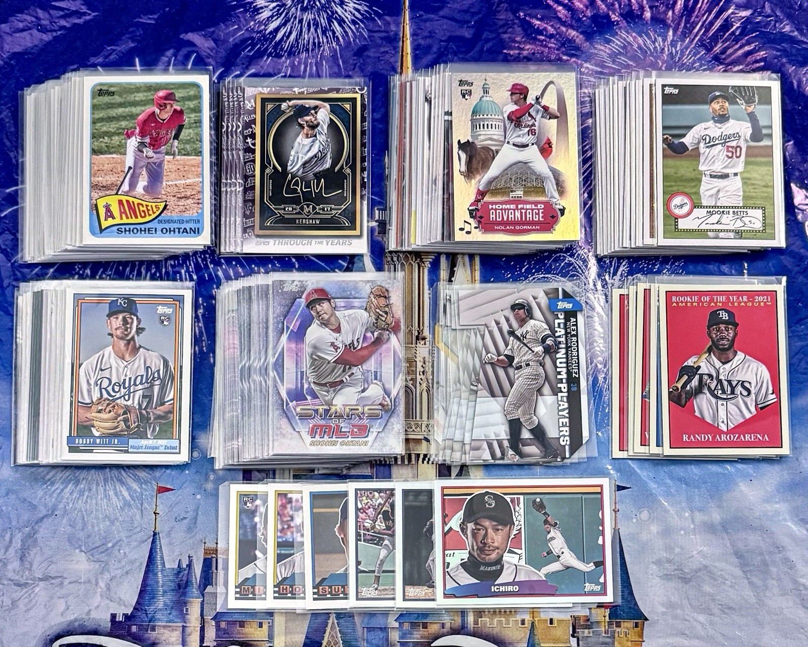 Topps Inserts Mixed MLB Baseball Card LOT (100+)