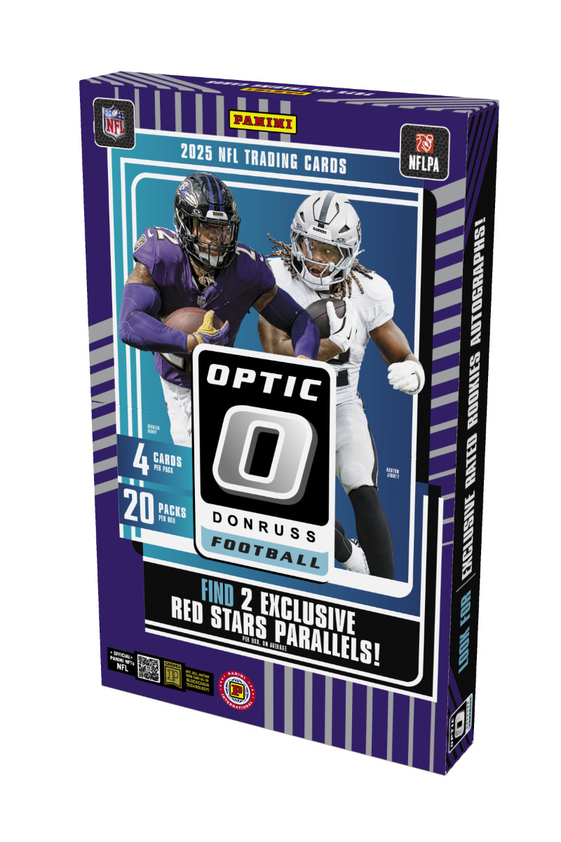 2025 Panini Donrus Optic NFL Hobby International Factory Sealed Box