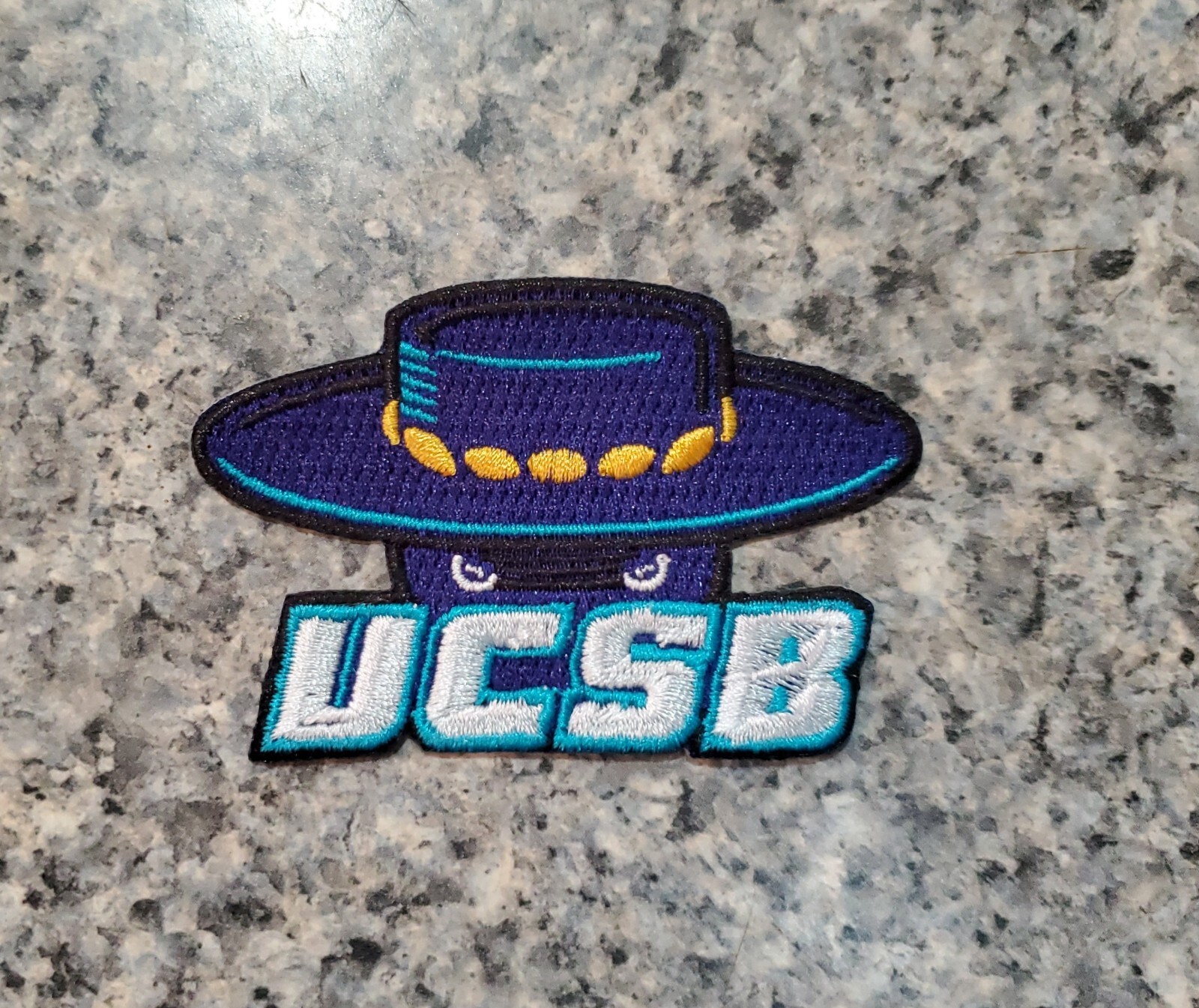UCSB Gauchos Vintage Style Patch. Embroidered. Iron On. 3″x2″