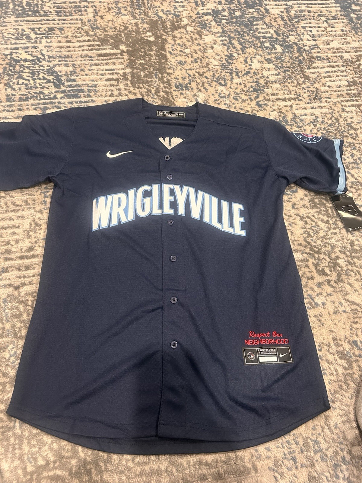 Pete Crow Armstrong Adult Cubs City Connect Jersey Size XL