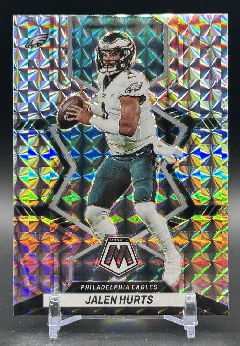 2022 Panini Mosaic Jalen Hurts Silver Mosaic Prizm Philadelphia Eagles #156