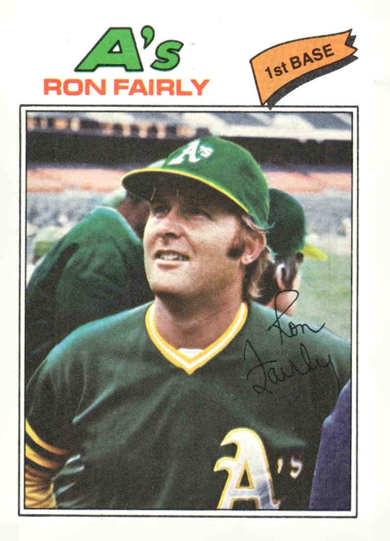 1977 Topps #127 Ron Fairly