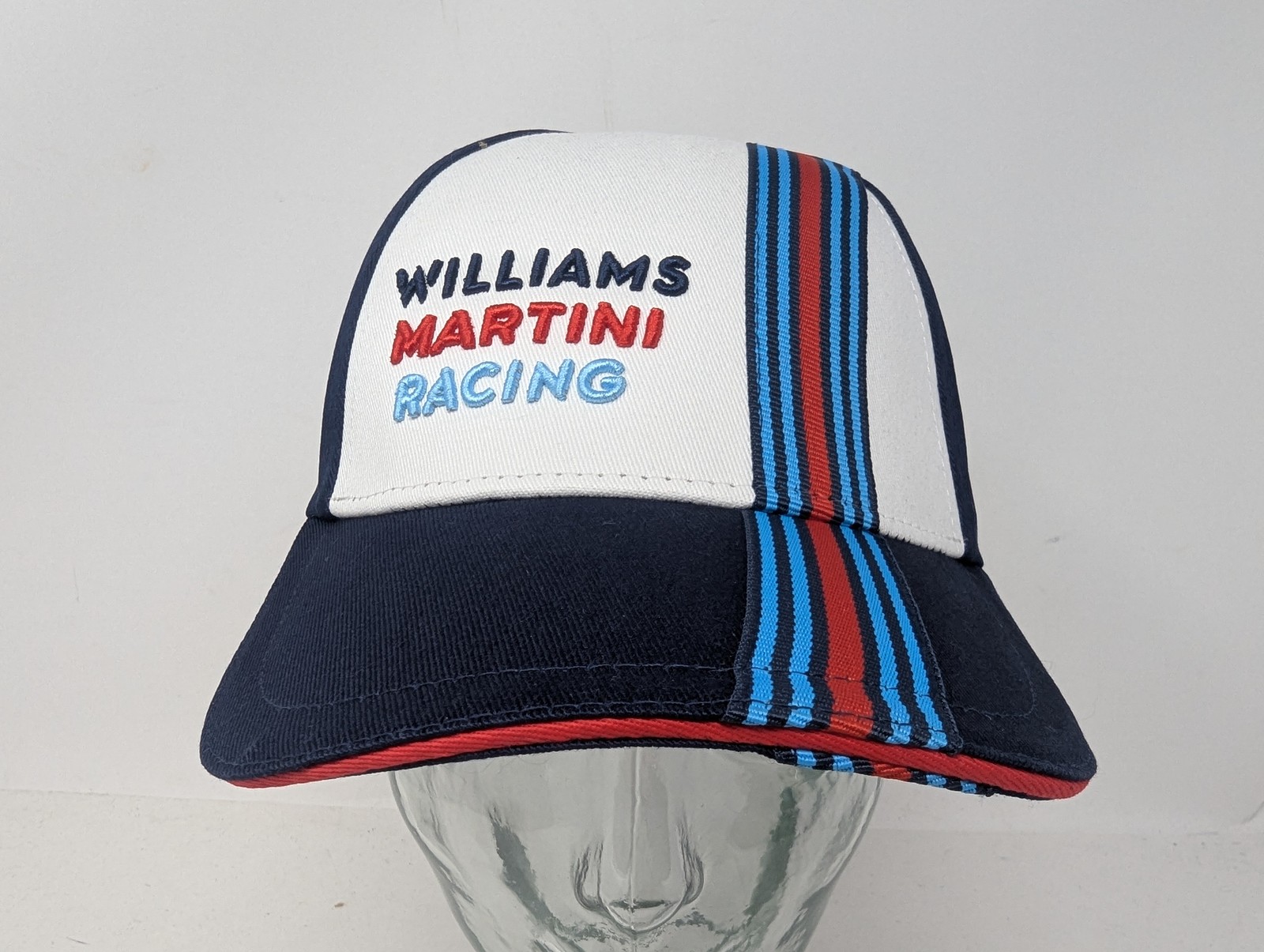 Williams Martini Racing Hat Cap Strap Back One Size Blue White F1 Racing Mens