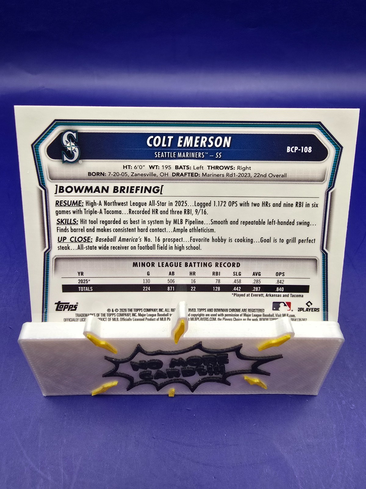 2026 Bowman Chrome Colt Emerson