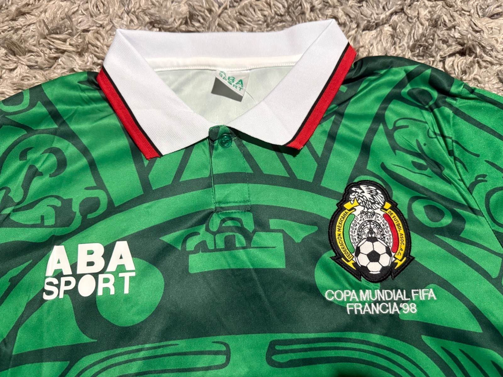 Mexico 1998 Retro Jersey