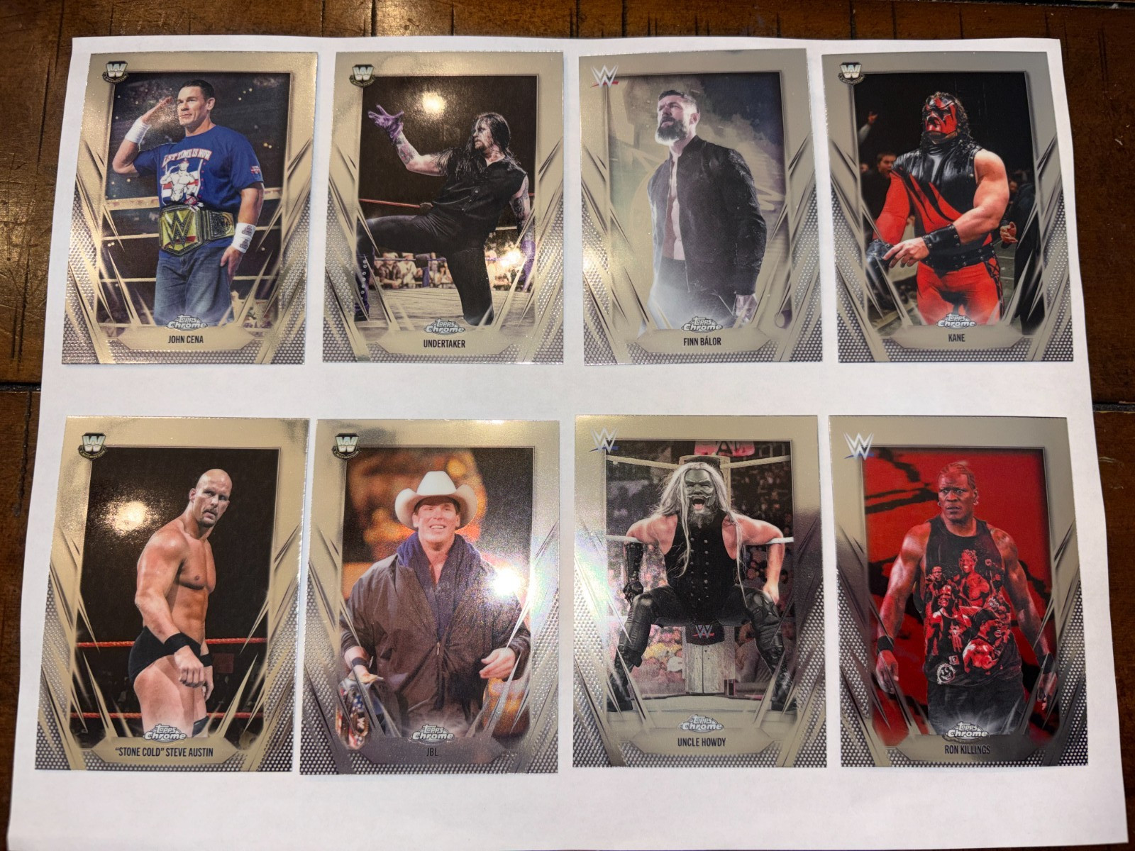 2026 TOPPS CHROME WWE BASE WRESTLING CARDS YOU CHOOSE DISCOUNTS FOR MULT WWF NXT