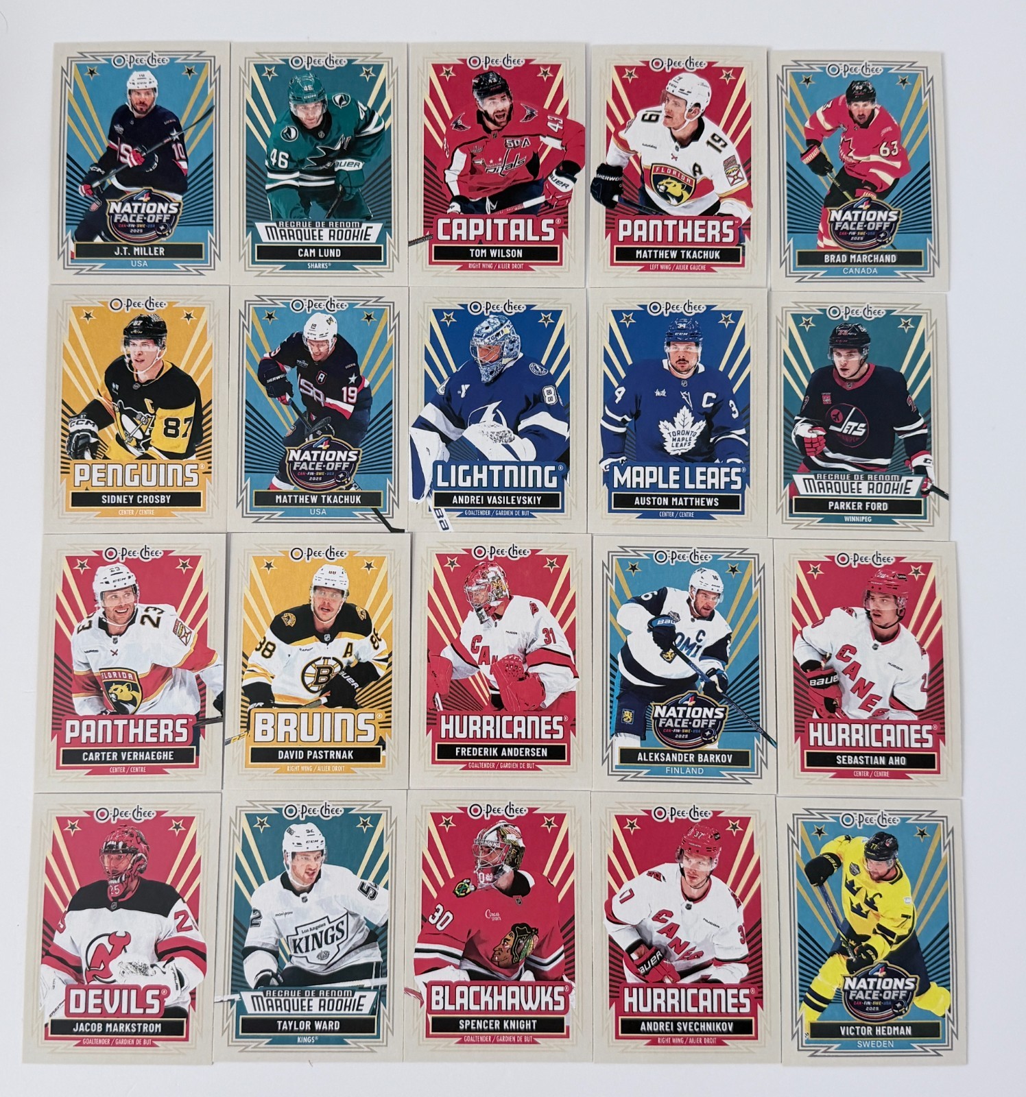 2025-26 O-Pee-Chee Hockey Retro Singles – YOU PICK & COMPLETE YOUR SET!