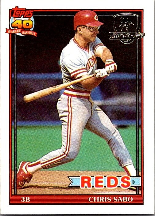 1991 Topps Desert Shield Baseball Cards Complete your Set U Pick From List 1-200