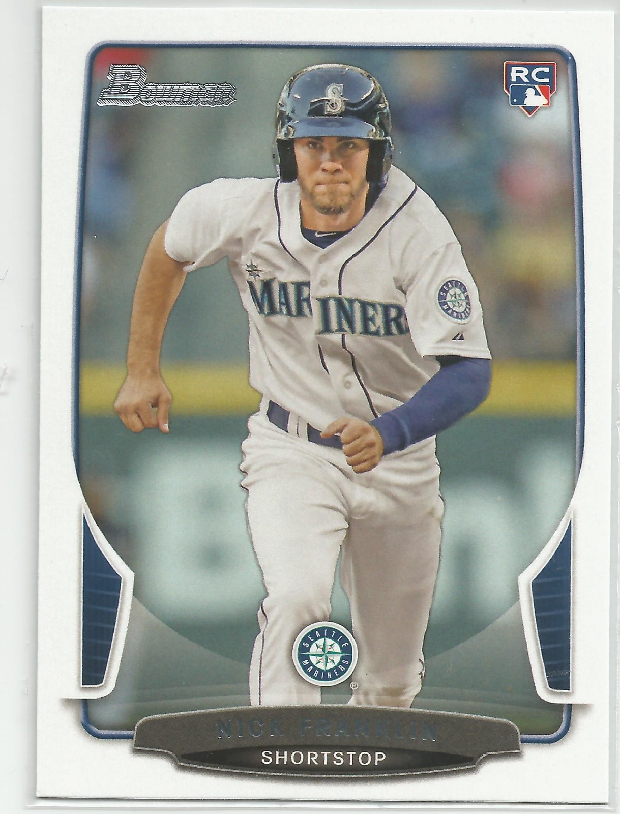 Nick Franklin Seattle Mariners 2013 Bowman Draft Rookie Card