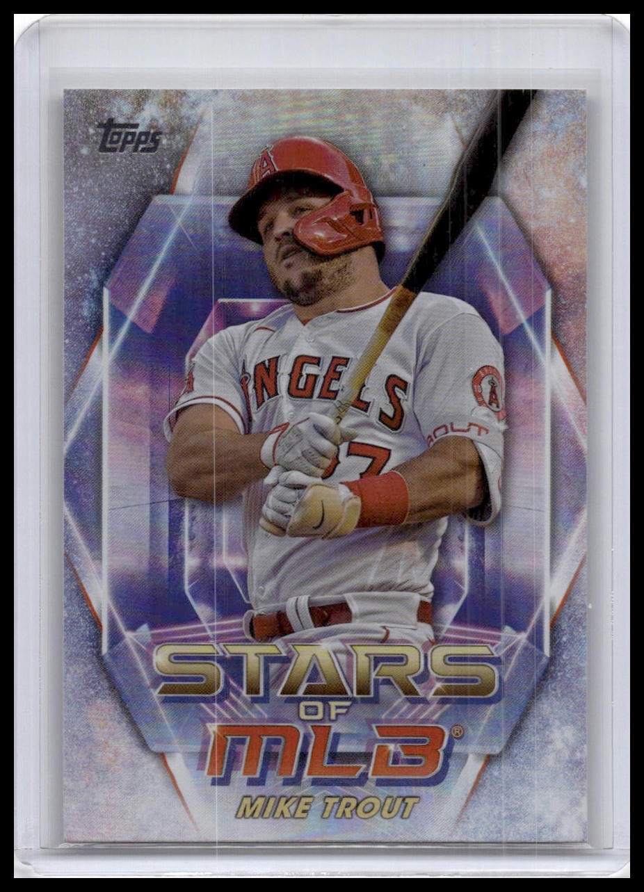2023 Topps #SMLBC-2 Mike Trout Stars of MLB Chrome