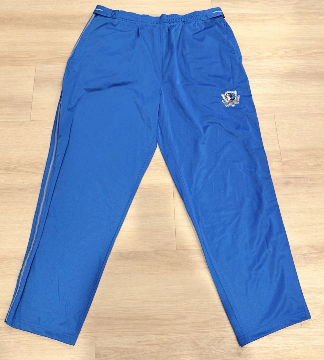 ZipWay NBA Official Dallas Mavericks Blue Basketball Warm-Up Sweatpants Size XLT