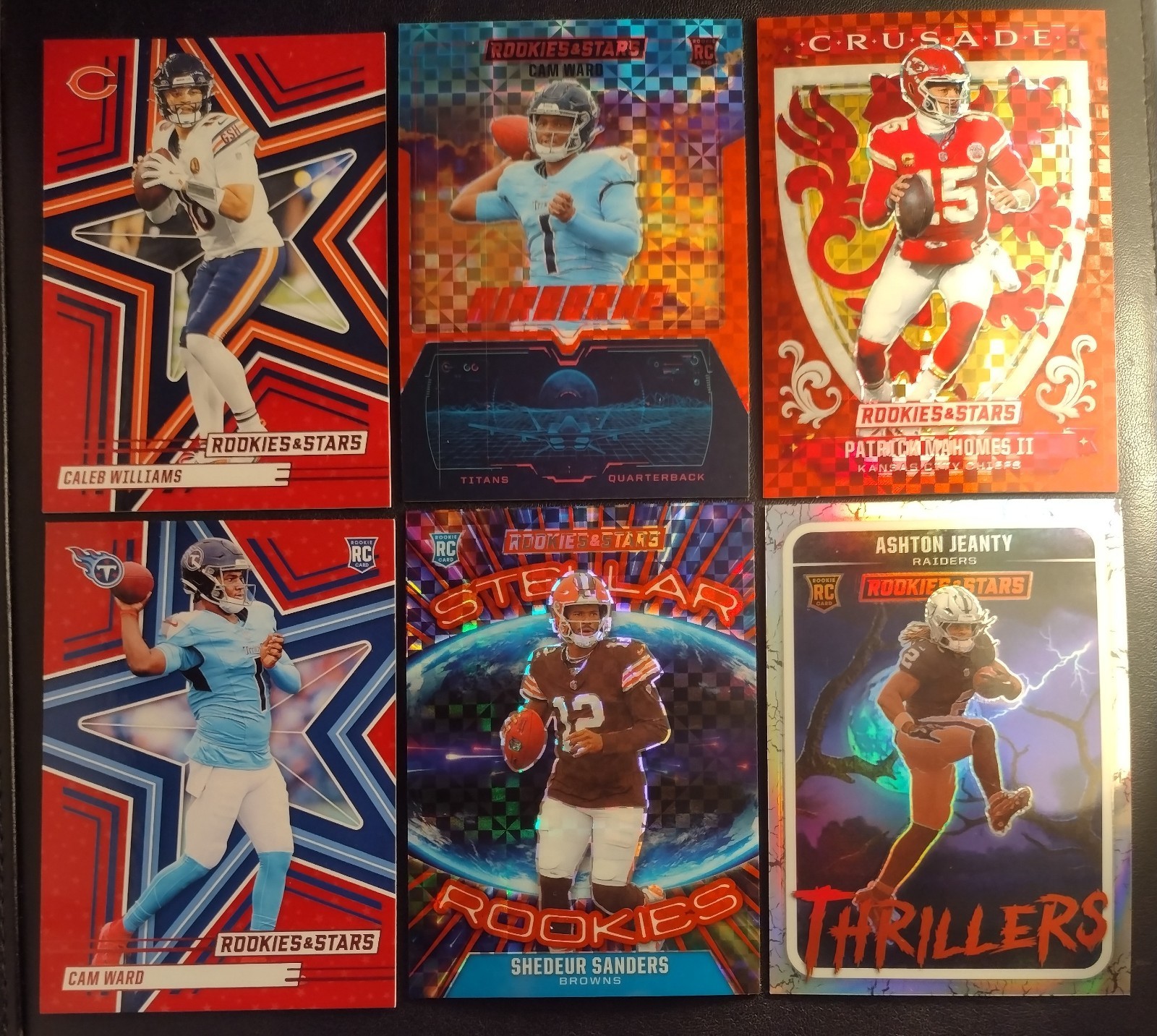 2025 Rookies & Stars FB – Parallels & Inserts – You Pick (Free Shipping 2+)