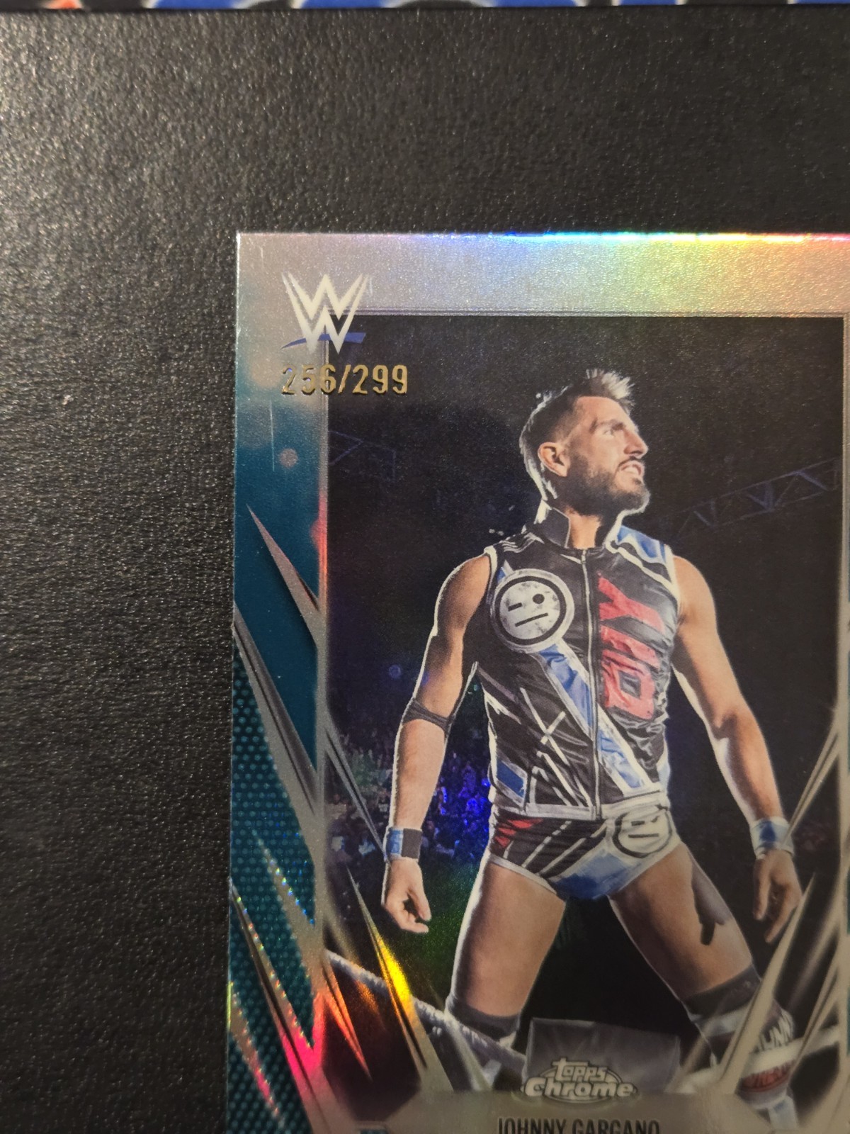 2026 Topps Chrome WWE – Johnny Gargano #15 Teal Refractor /299