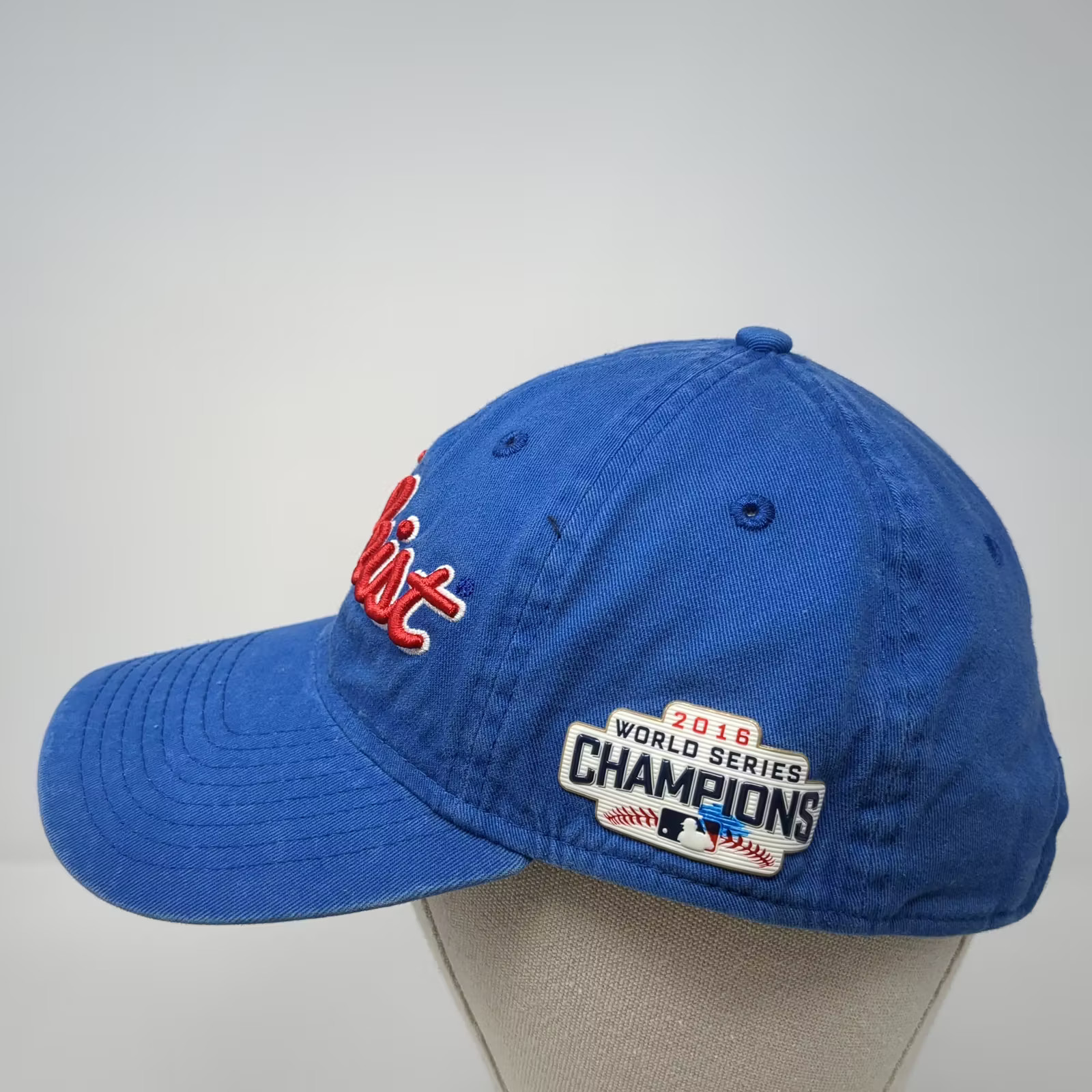 Chicago Cubs MLB Titleist 2016 World Series Champions Blue Baseball Cap One Size