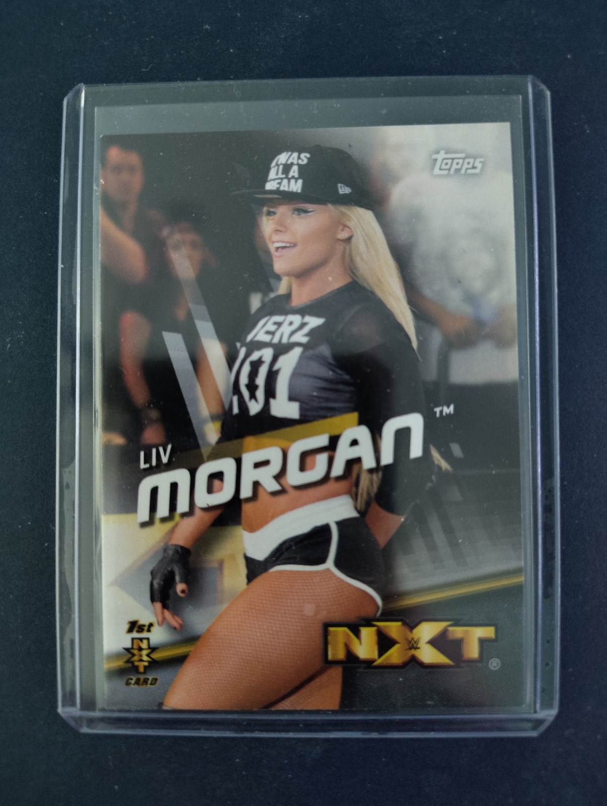 2016 Topps WWE Divas Revolution Liv Morgan #41 NXT Rookie RC 1st