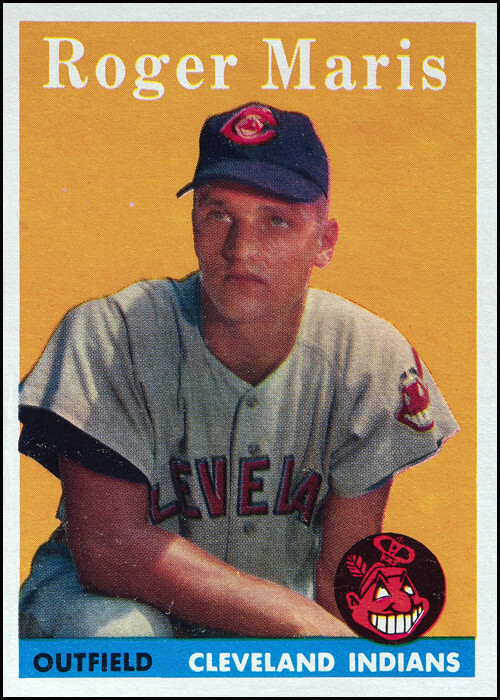 1958 Topps – #47 Roger Maris REPRODUCTION – PERFECT! Brand New 3.5 x 2.5 inches