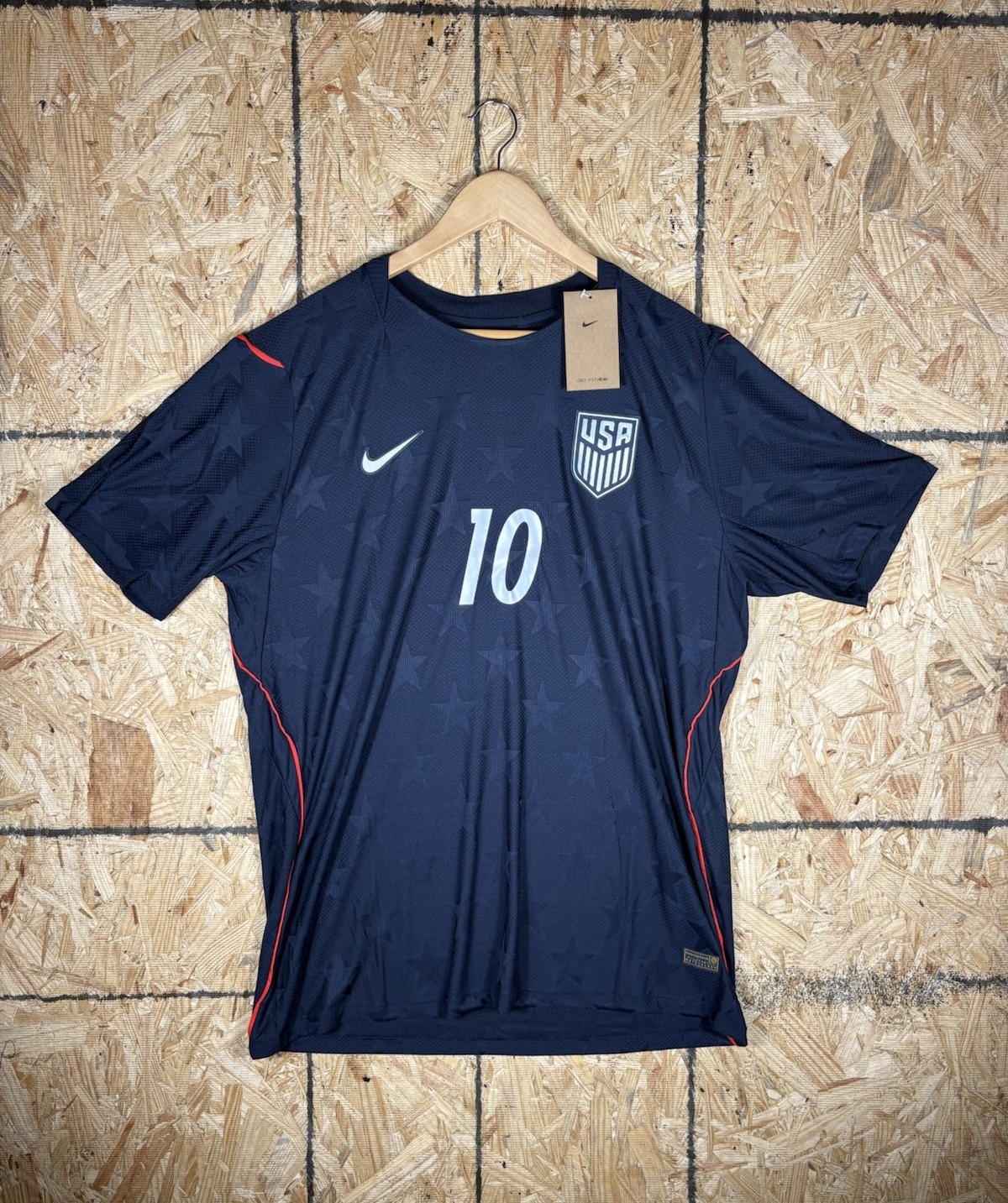 USA 🇺🇸 Christian Pulisic #10 Black Home Stars 2026 Jersey Size 2XL NWT