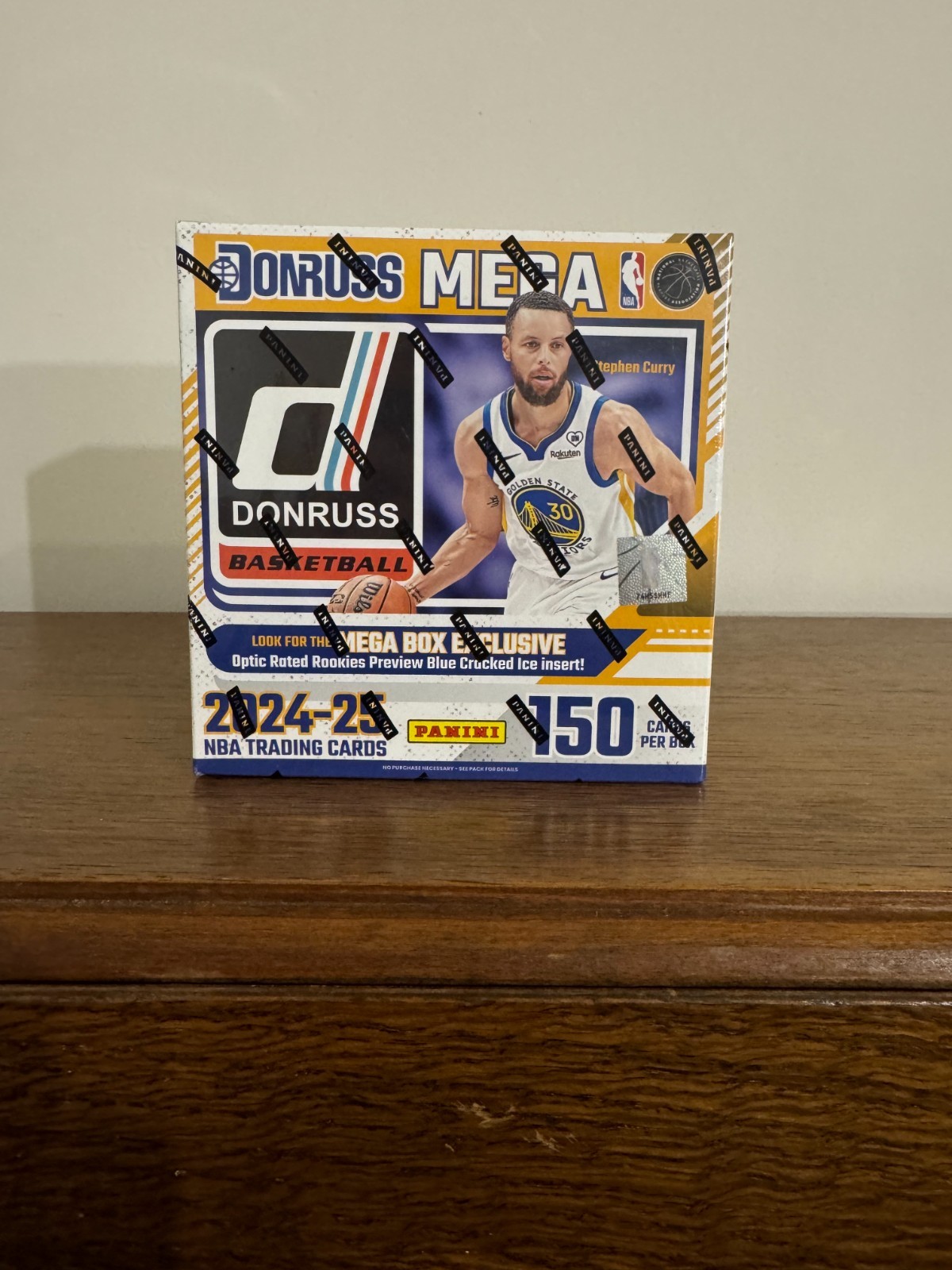 2024-25 NBA basketball Donruss Mega Box, Blue Cracked Ice, 150 Cards!