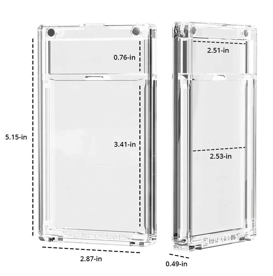 MagPro Zion Cases Single Thick Card Two Magnetic Holder – 180 Pt.