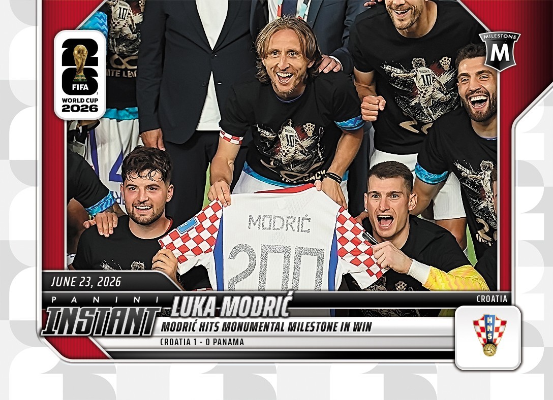 2026 Panini Instant FIFA World Cup #104 Luka Modric Croatia PRESALE