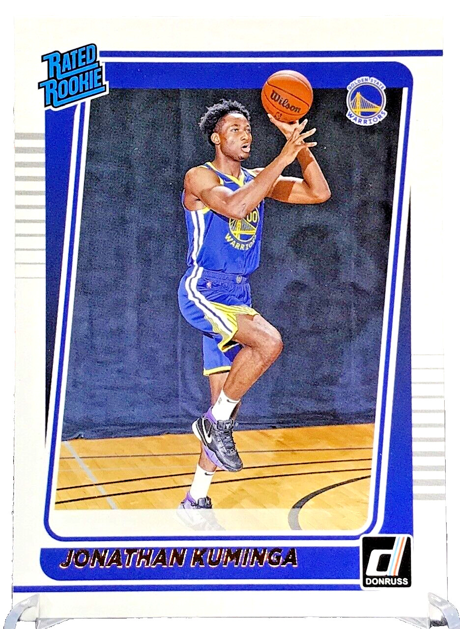 2021-22 Panini Donruss Jonathan Kuminga Rated Rookie RC #240 Warriors JY9