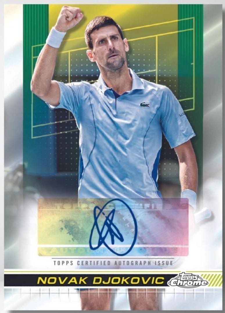 2024 TOPPS CHROME TENNIS HOBBY BOX