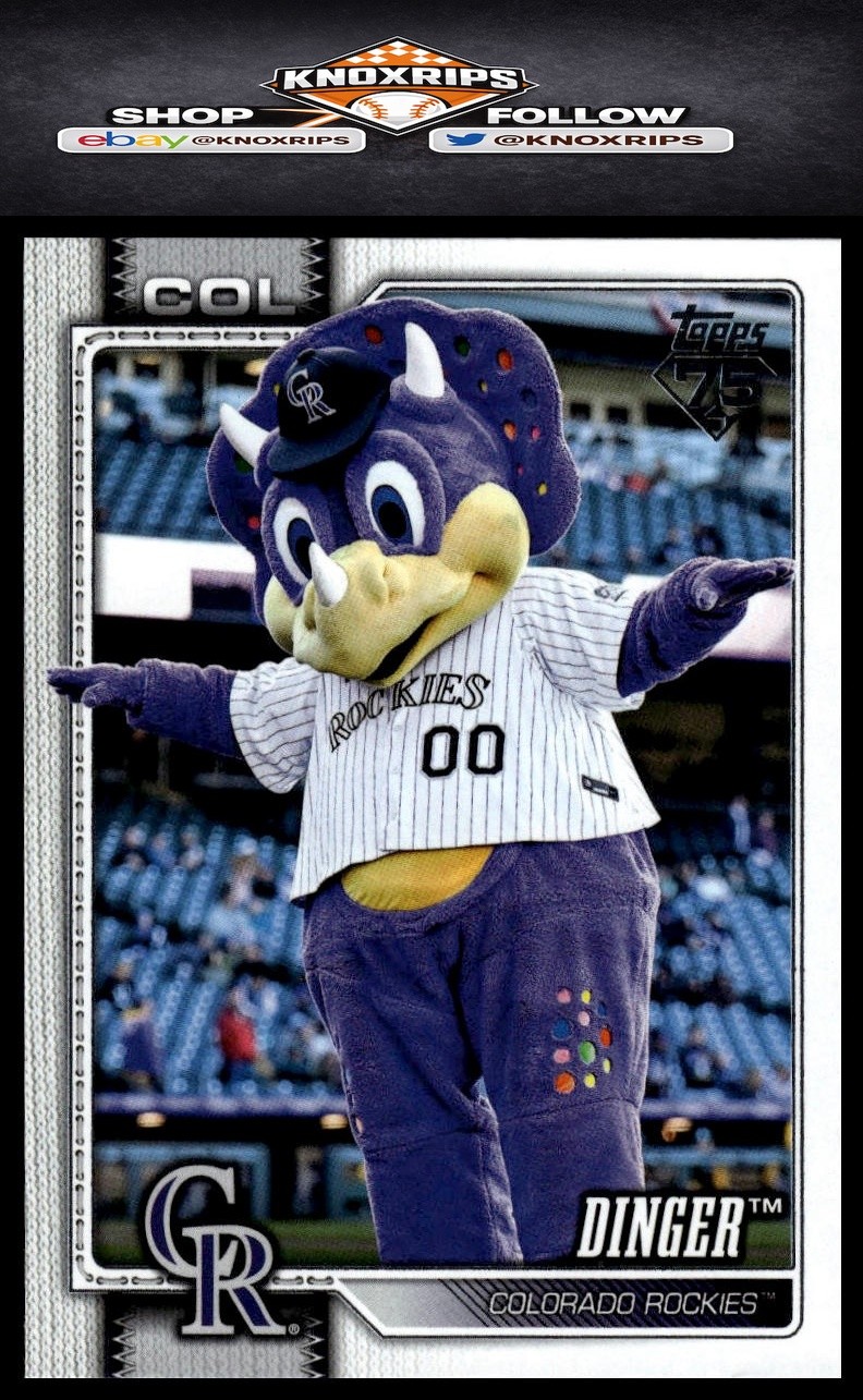 2026 Topps #M-4 Dinger Mascots