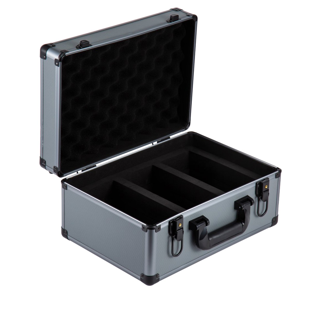 90+ PSA Graded Card Storage Box 3 Slots Sports Card Holder Case Key Lock