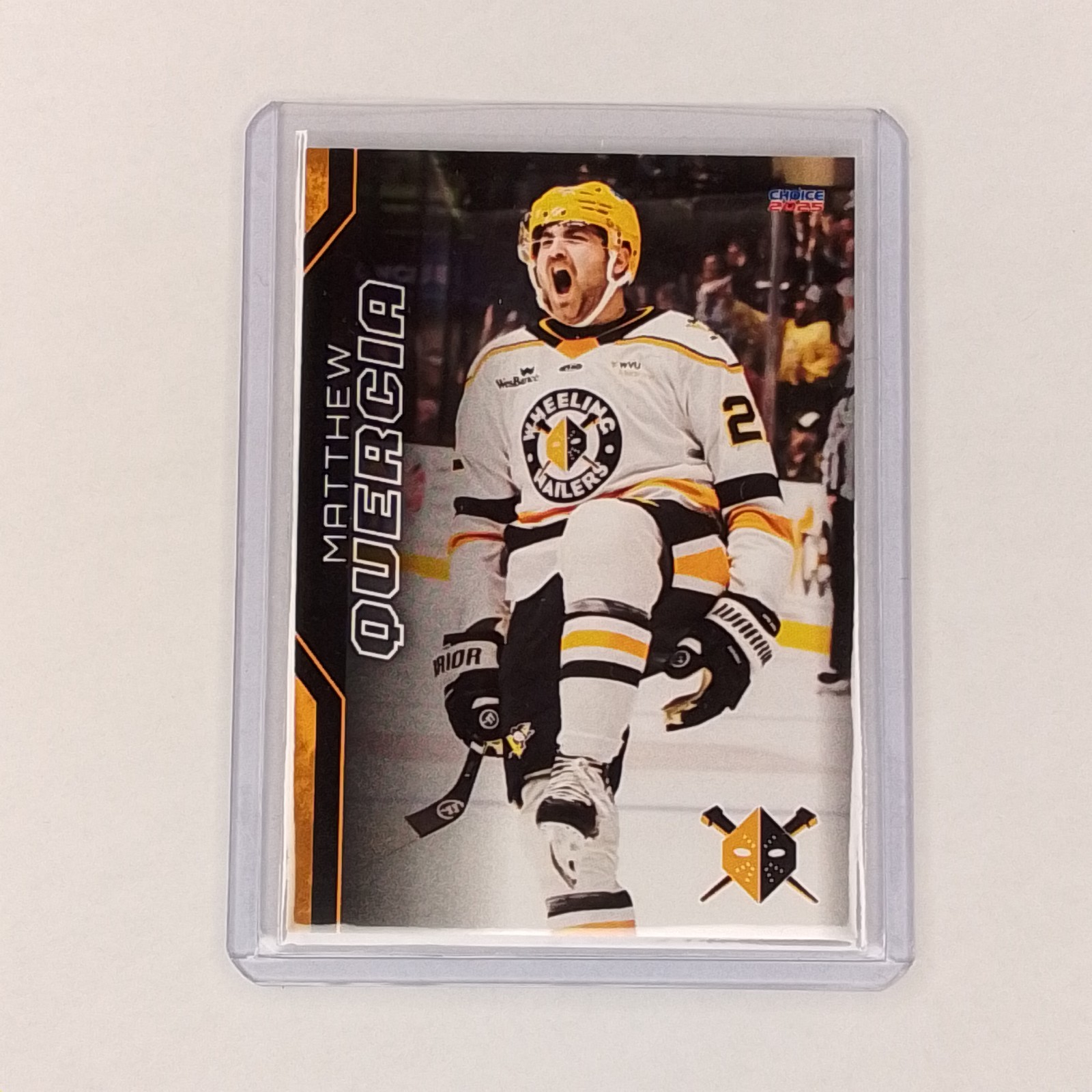 2024-25 Choice Wheeling Nailers – Matthew Quercia #22 (RC)