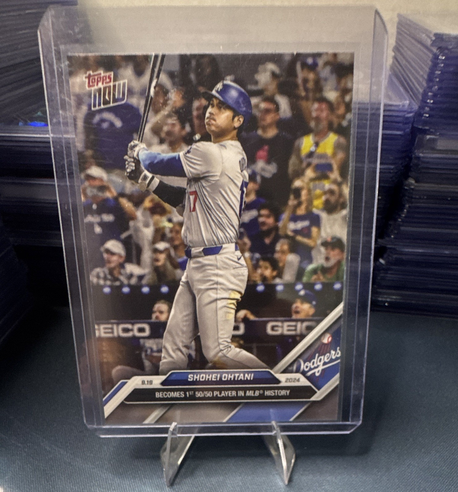 Topps Now 2024 Shohei Ohtani Los Angeles Dodgers #722 Baseball Card