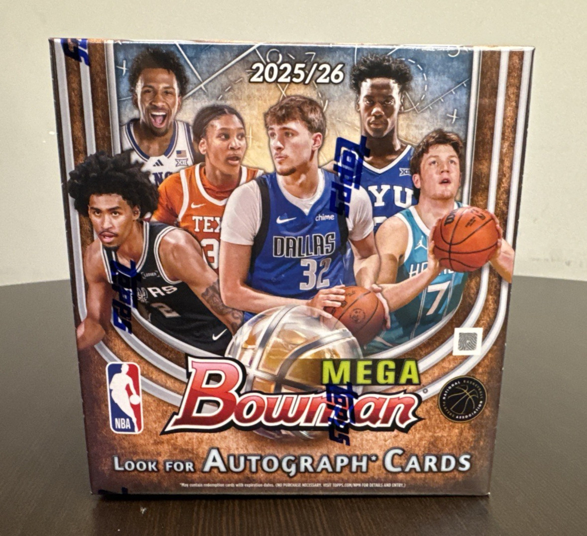 2025-26 Bowman Basketball Factory Sealed Mega Box New In Hand