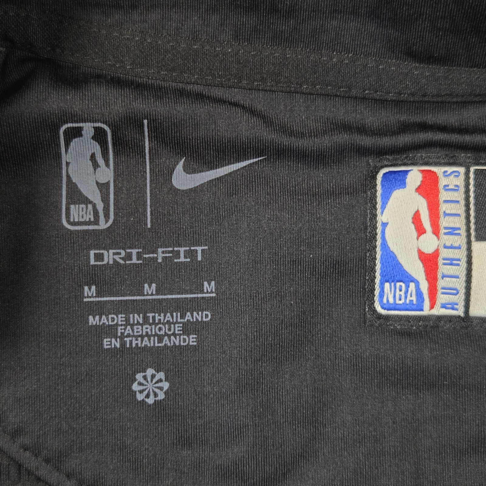 Nike Washington Wizards NBA Authentics Pullover Mens Medium Black FV0938-010