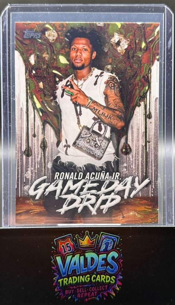 Ronald Acuna Jr 2026 Topps Celebration Gameday Drip GD-6 Braves SSP