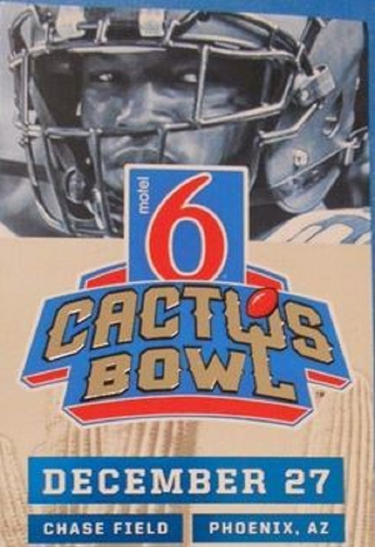 2016 CACTUS BOWL PROGRAM BOISE STATE VS. BAYLOR SHIPPING NOW! LIMITED EDITION!