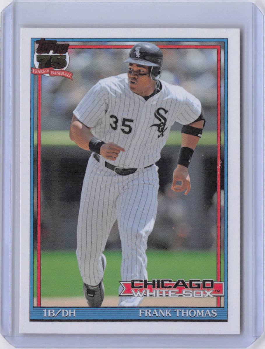 2026 Topps Frank Thomas 1991 Throwback #T91-31 Chicago White Sox