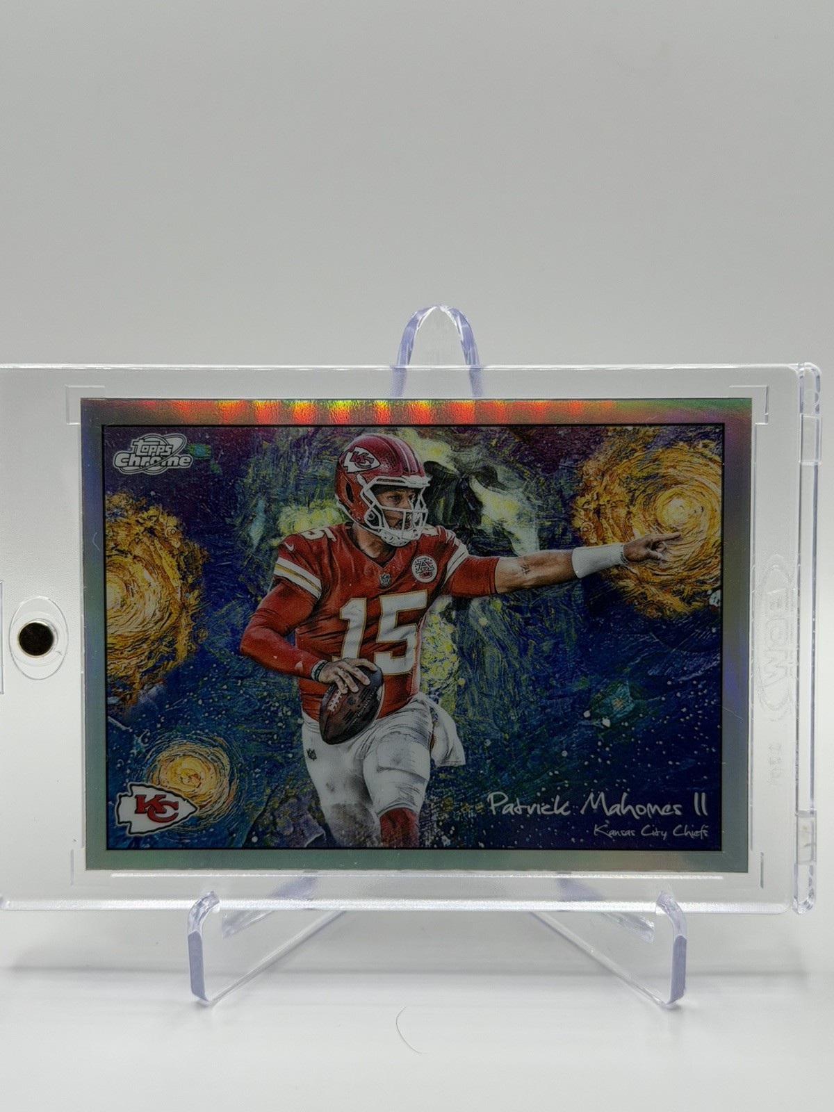 Patrick Mahomes II (KC) #STN-14 2025 Topps Chrome Cosmic Stars in the Night