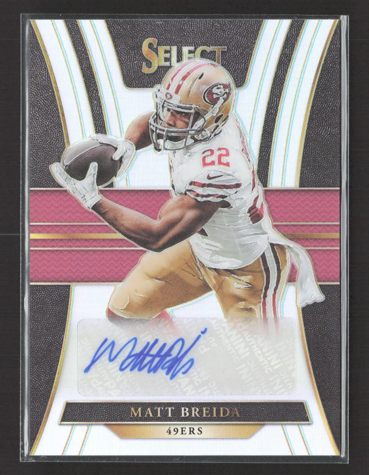 2018 Panini Select Prizm Matt Breida #RS-MB 008/199