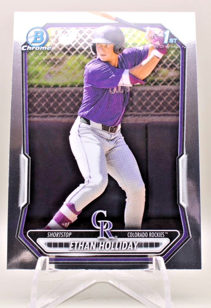 2026 Bowman Chrome Prospects – Ethan Holliday #BCP-1 Rockies