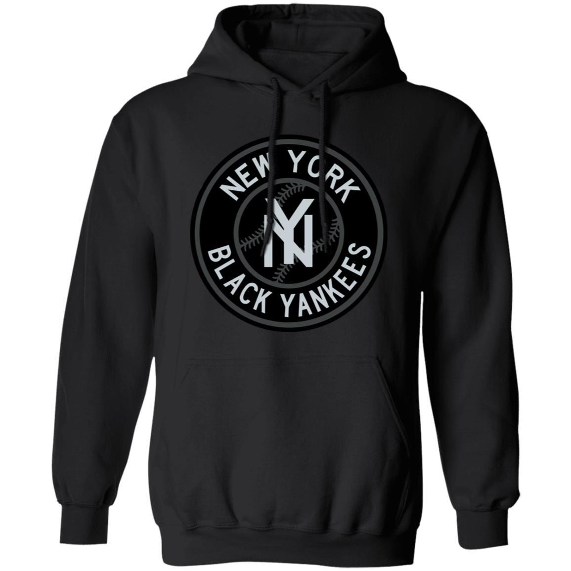 New York Black Yankees Hoodie Pullover Classic Alt Negro League Baseball