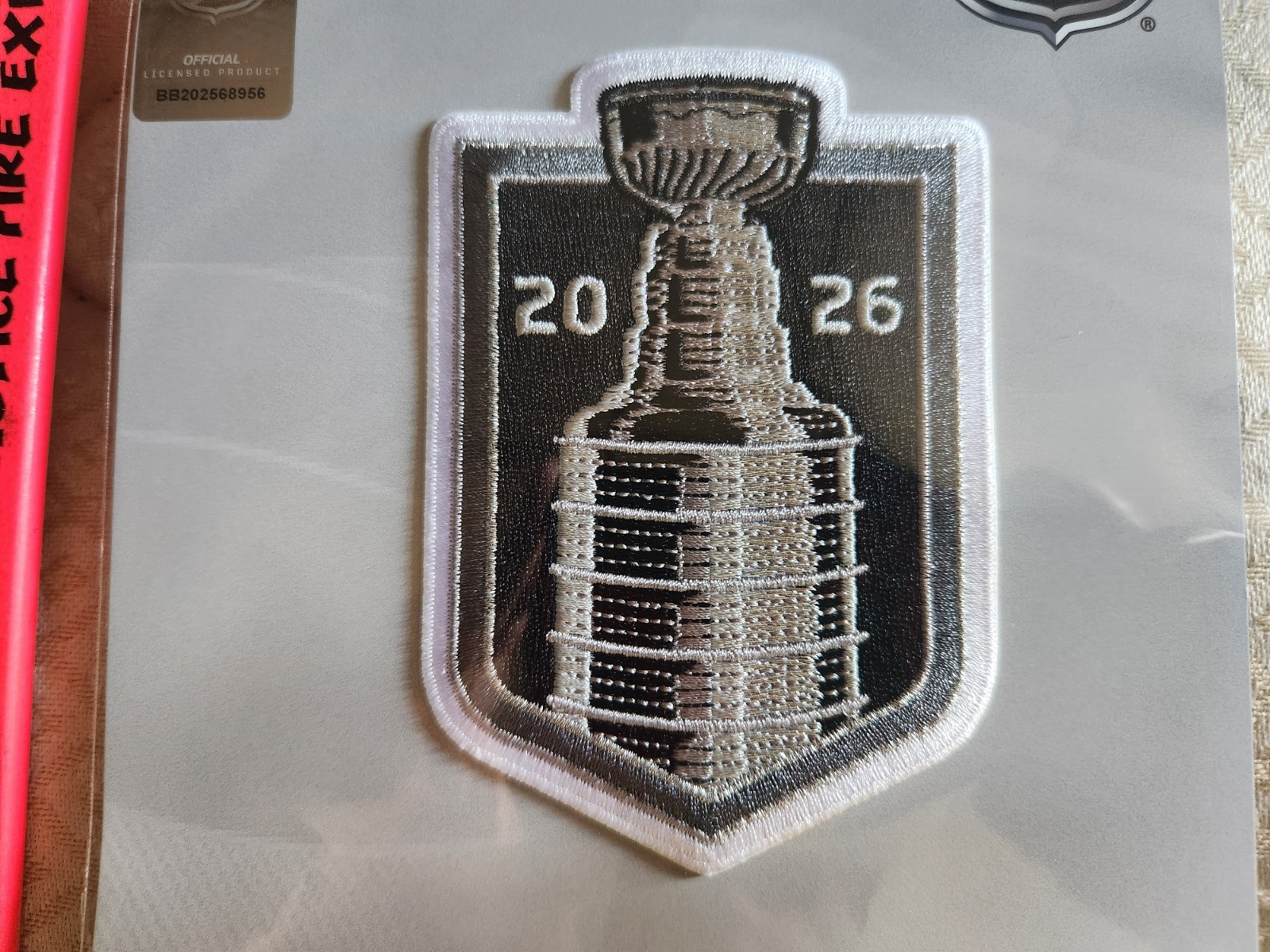 NHL 2026 STANLEY CUP FINALS PATCH Vegas Golden Knights v Carolina Hurricanes New