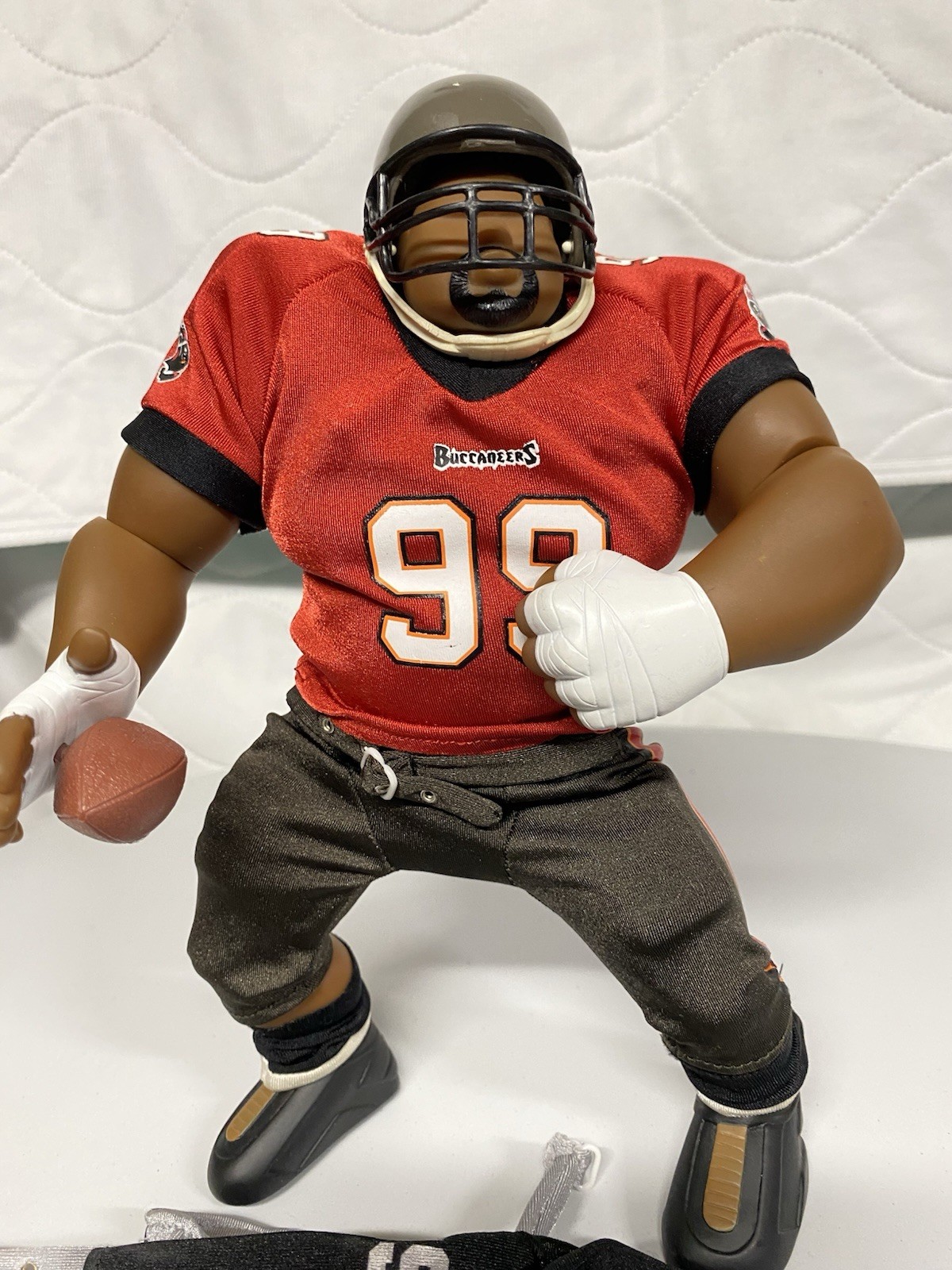 Extreme Athletes Tampa Bay Buccaneers Warren Sapp Action Figure NFL 10 Inches