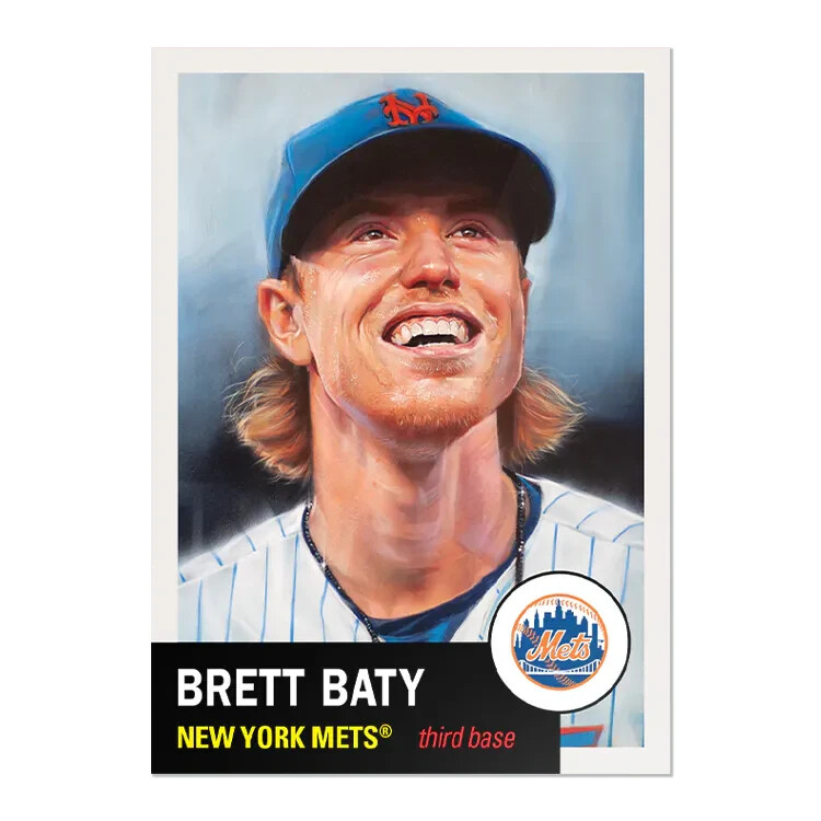 2024 Topps Living Set 726 Brett Baty (Rookie Card) – Free Shipping Always!