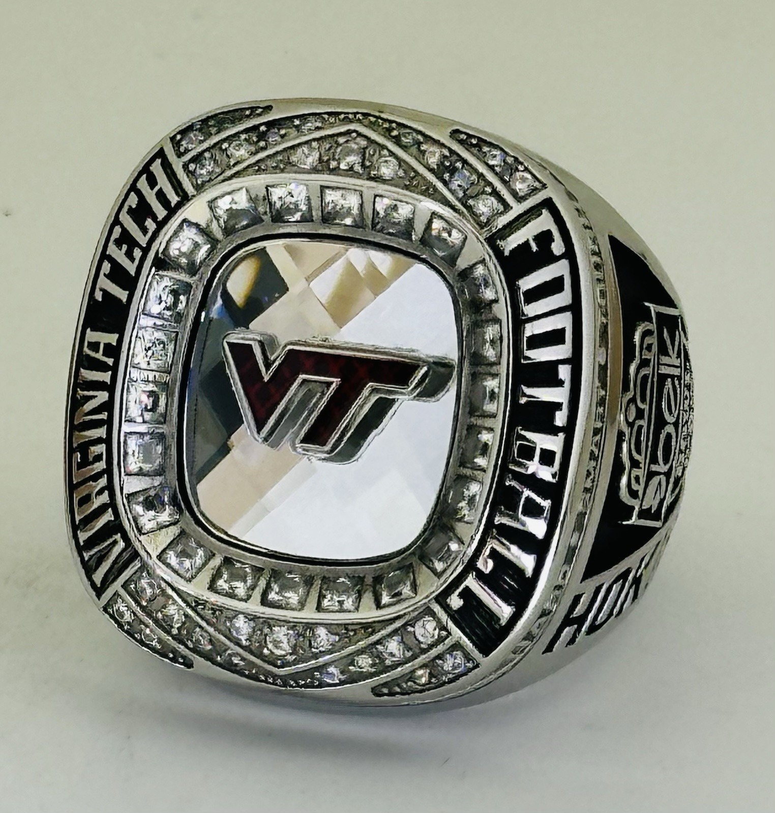 Massive Player 🏈 2019 Virginia Tech Hokies Belk Bowl Championship Ring‼️