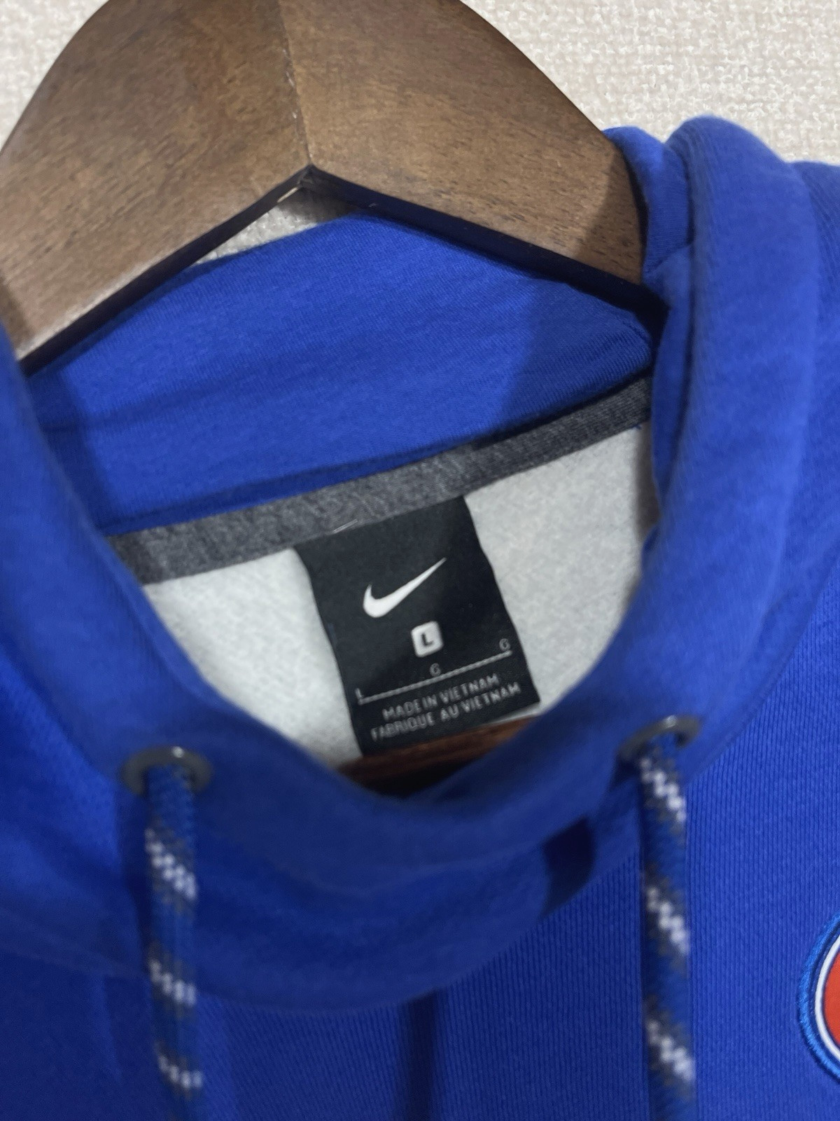 Florida Gators Nike Pullover Mens Large NCAA Blue Football Hoodie sweatshirt