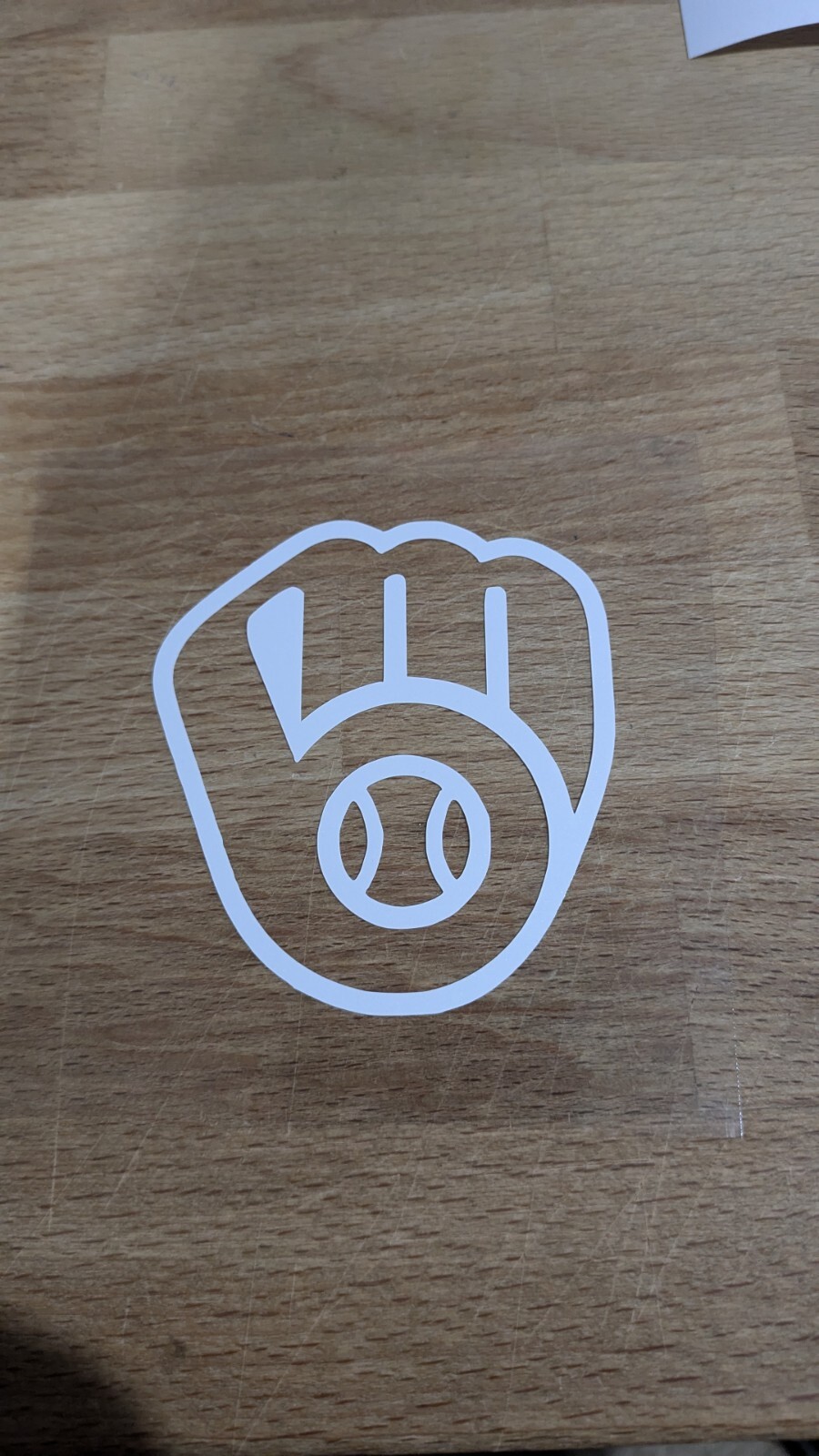 Milwaukee Brewers vinyl decal